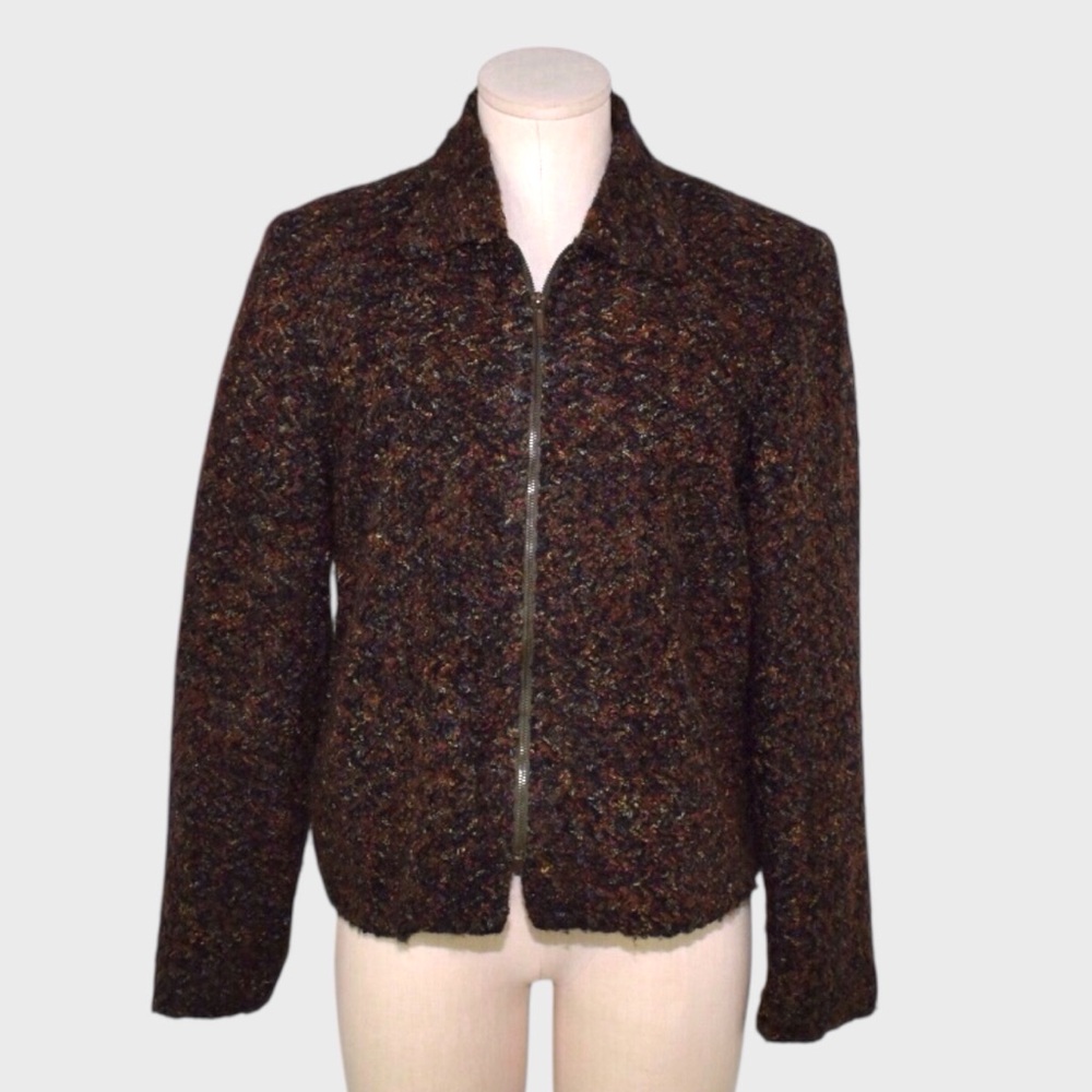 Requirements Boucle Zip-Up Jacket